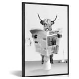 NEW TOILET Highland Cow Wall Art