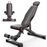 New $110 NEW Yoleo Adjustable Weight Bench,...