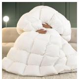 NEW $70 Feather Down Comforter Queen