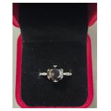 $1,800 App 3.05ct Black Moissanite Ring