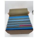 $80 Hanging File Folders Lot 120pcs (Used Good)