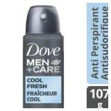 NEW Dove Men+Care Cool Fresh Dry Spray Antiperspir