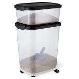 $55 Amazon Basics Pet Food Storage Set