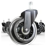 New HOLKIE Office Chair Wheels 11x22mm 3 Inch...