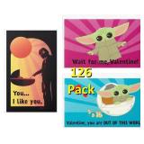 NEW $91 7 X 18PK Star Wars Valentine Day Cards