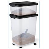 NEW $56 Pet Food Storage Container 13.6kg+4.5kg