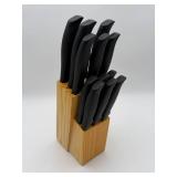 14pc Knife Set w/ Wooden Block (Like New)
