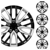 New $68 NEW BDK (4-Pack) Premium Black/Silver...