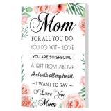 NEW Canvas Wall Art 'Mom' Gift HomeDecor
