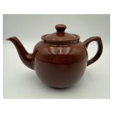 Brown Ceramic Teapot w/ Lid (Used Good)