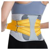 SEALED $30 (XXL) Back Brace Lower Back Pain Relief