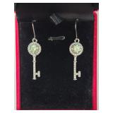 $1,500 App 2.00ct Key Moissanite Earrings
