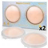 NEW $30 2 X 2PKs Silicone Nipple Covers