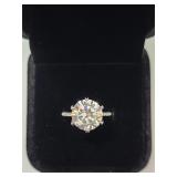 $3,100 App 5.14ct Moissanite Ring Sz7