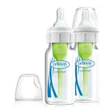 Dr. Brown's 4oz Anti-Colic Glass Bottles (2-Pack)