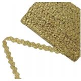 NEW 10Yards Braided Glitter Sequin Trim Ribbon