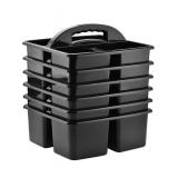 NEW $44 6pack Plastic Classroom Storage