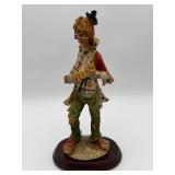 Vintage Clown Figurine 12' (Hand Painted)