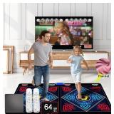 $135 USED Music Dance Mat for Kids & Adults,Ideal