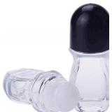 NEW (30&50mL) 2pkClearRefillableGlassRollerBottles