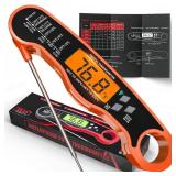 Fast Instant-Read Digital Meat Thermometer