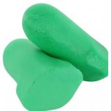 SEALED 200pk Green Disposable Foam Earplugs
