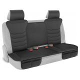 NEW $100 Black Faux Leather Back Seat Cover