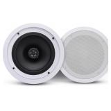 NEW $128 8' 2PK Ceiling Wall Speakers Home Theater