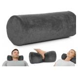 NEW Round Cervical Roll Cylinder Bolster Pillow
