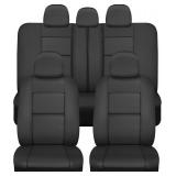 $90 Faux Leather Full Set Interior Covers Black