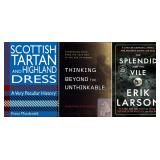 NEW $82 3PK History & Award Winning Book Bundle