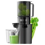 $162 Masticating Juicer, Slow Cold Press Juicer