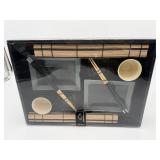 Sushi Serving Set w/ Chopsticks (New)