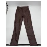 Wet Seal Faux Leather Pants (Women's M)