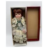Samantha Porcelain Doll Tania (New)