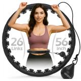 NEW $33 Weighted Fitness Hula Hoop Circle