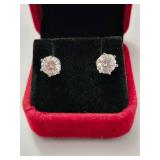 $2,250 App 4.00ct Stud Earrings
