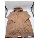 $90 Nike Long Zip Hoodie 2X Women's