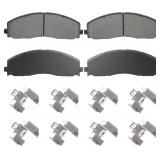 New $63 MISSING Front Semi-Metal Brake Pads Set...