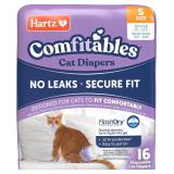 SEALED (S) 16pk Easy Fit Comfortable Cat Diapers