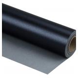 SEALED $33 (30'x32') Black Matte Wrapping Paper