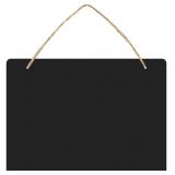 NEW 9' Hanging Wooden Double Sided Chalkboard
