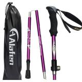 NEW $30 Purple Aluminum Collapsible Trekking Pole