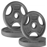 NEW Yes4All Standard 1-Inch Grip Weight Plates, Ca