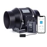 $130 INKBIRD WiFi 6' Inline Duct Fan