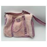 Justice Faux Fur Pink Bag (Used Good)