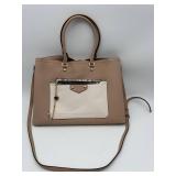 ALDO Beige Tote Bag w/ Pocket (Used Good)