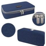 New Big Capacity Pencil Case Blue