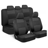 NEW $48 Full Set Fabric Car Seat Cover Protectors