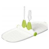 NEW Breast Pump Drying Rack With Cleaning Brushes
